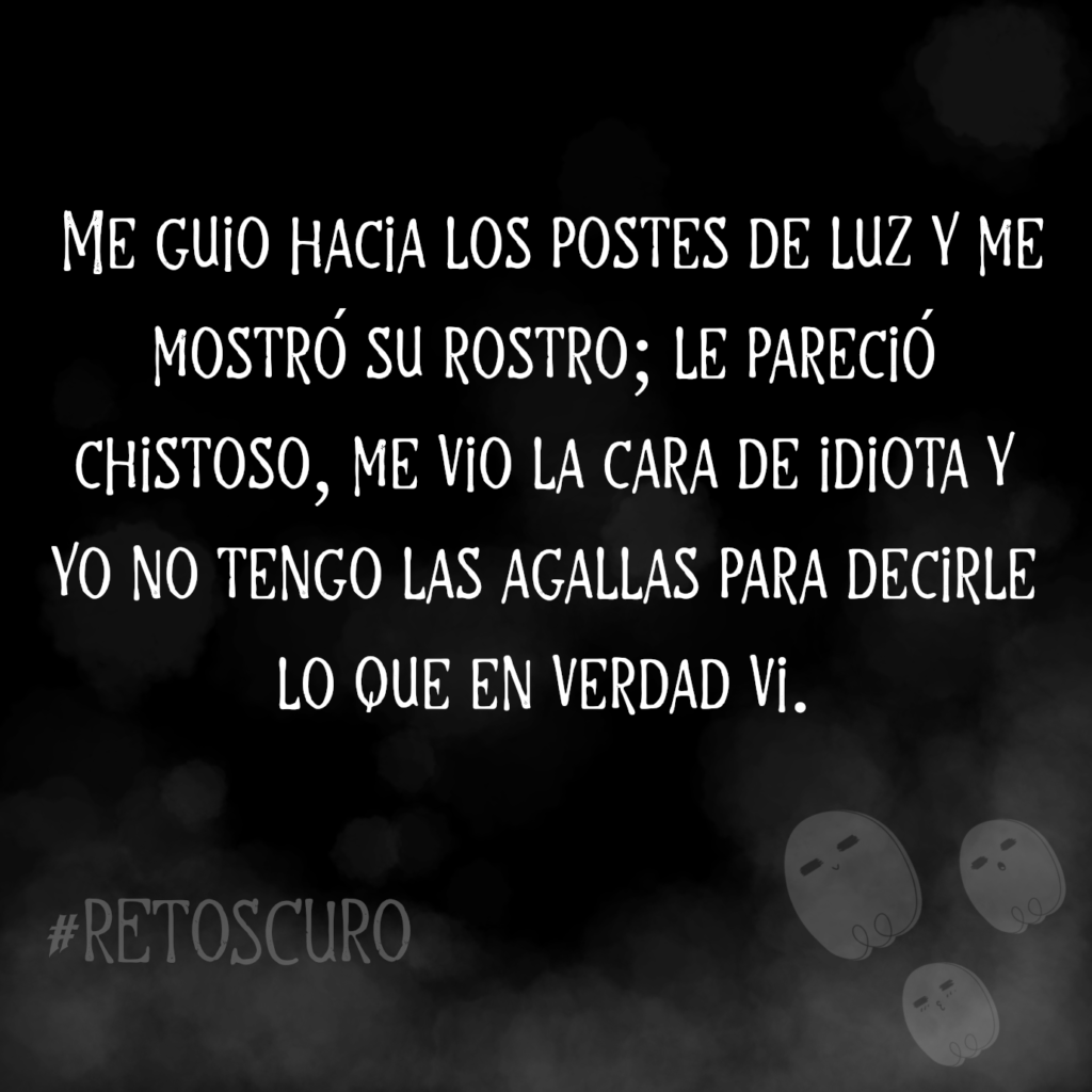 microcuento para el retoscuro 2026, semana 3